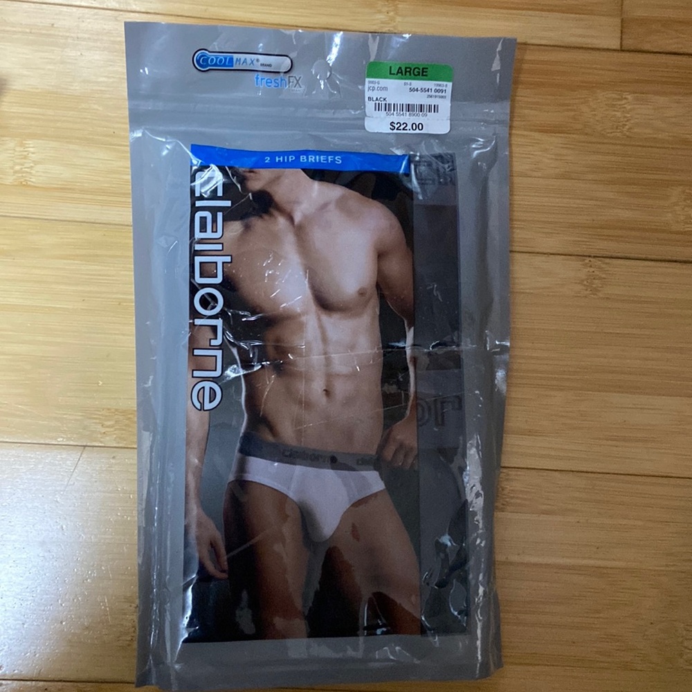2pk Men’s Briefs-Claiborne